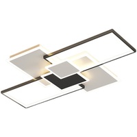 Plafonnier LED 54W en acrylique, style économique 2022, à montage en surface, pour chambre à coucher, combinaisons carrées multiples, luminaires décoratifs pour la maison