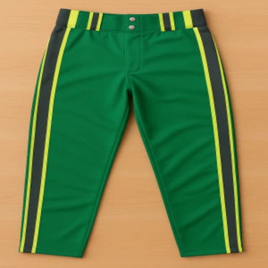 Fabricant de pantalons de baseball personnalisés par sublimation OEM - Vêtements de sport professionnels entièrement teints - Product Image 2