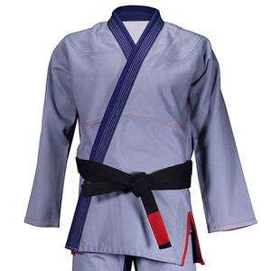 Kimono de BJJ de haute qualité, fabriqué par des professionnels, vêtements d'arts martiaux respirants, séchage rapide, polyester/coton durable, logo personnalisé sur le devant, pour hommes - Product Image 2