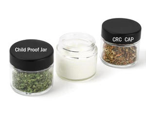 Custom Design Flower Smell Proof <b>Container</b> Airtight Child <b>Glass</b> Jar With Resistant Cap 100ml to 1000ml - Product Image 5