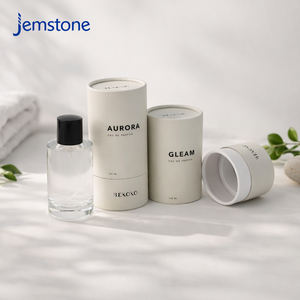 Caja de Cilindro para Aceites Esenciales, Impresa Personalizada, Reciclable, Empaque de Tubo de Cartón Rígido, Empaque de Tubo de Papel Kraft para Perfumes - Product Image 3