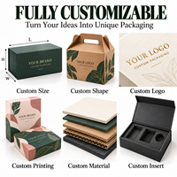 Boîte d'emballage pour diffuseur de parfum, design luxueux, fermeture magnétique personnalisée, boîte cadeau noire et blanche pour ensembles de diffuseurs parfumés