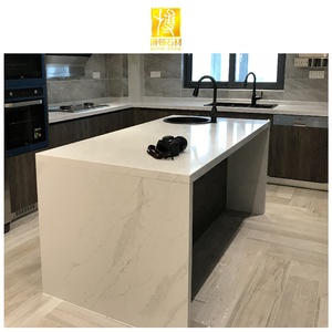 BOTON pietra all'ingrosso a buon mercato prezzo personalizzato materiale rivestimento piano di quarzo piano - Product Image 1