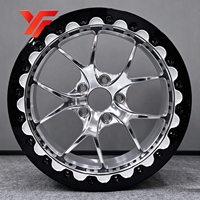 Jantes de voiture forgées Yugole Custom en alliage d'aluminium 6061T6 Beadlock 20X10.5J 5X112 5x120 pour Audi Rs6 C7 2015, BMW M3 M4 Drag Pack