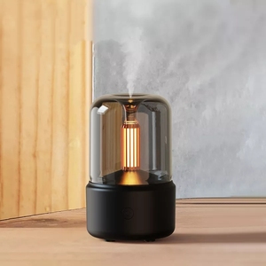 Diffusore di Aromi ad Ultrasuoni <span class=keywords><strong>per</strong></span> Casa e Ufficio, Umidificatore d'Aria Profumato con Effetto Candela - Product Image 1
