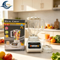 Multifunctionele, verstelbare 2-in-1 sapcentrifuge en fruitprocessor met 1,5L en 0,5L capaciteit, handige kleine keukenapparaat