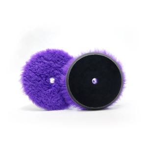 SHINEOPEN Polisseuse à double <span class=keywords><strong>action</strong></span> Polissage Couleur violette Tampon de polissage en laine douce - Product Image 4