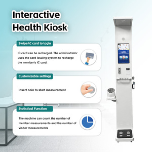 Kiosque de contrôle de santé à monnayeur pour stations de santé communautaires, OEM/ODM, ABS et métal, garantie 5 ans - Product Image 5