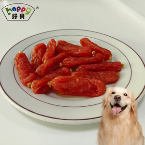 100g/Sac Friandises Naturelles Spéciales et Fonctionnelles pour Animaux de Compagnie, Saucisses de Saumon Cristallisé, Friandises Saines pour Chiens - Product Image 1