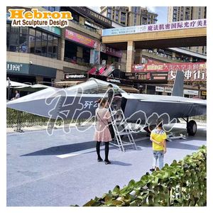 Décoration de bar vintage en métal, grande taille, en forme d'avion suspendu au plafond, thème Seconde <span class=keywords><strong>Guerre</strong></span> mondiale - Product Image 1