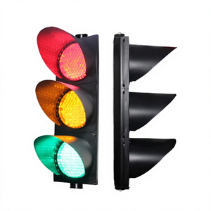 Feu de signalisation LED tri-couleur à alimentation secteur, rétro-réfléchissant, écoénergétique, durée de vie de 100 000 heures pour la route - Product Image 3