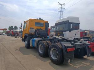 Camión tractor Sinotruck HOWO 10 ruedas nuevo y usado 6X4 371/420HP tractor de cabeza de remolque de segunda mano camiones usados a la venta - Product Image 5