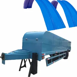 Quality Supplier Arch Sheet Roof Warehouse Roll Forming Machine Ppgi Tile Roof Making Machine