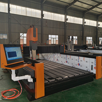 Xunke CNC Pierre Routeur Ardoise Machine 3 Axes Marbre, Gypse, Granit Acrylique Cnc Routeur Machine pour Pierre
