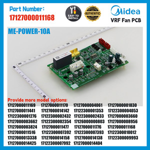 บอร์ดควบคุมพัดลม Midea VRF รุ่น 17127000011168 ME-POWER-10A สำหรับยูนิตภายนอกอาคาร แผงวงจรควบคุมมอเตอร์พัดลม อะไหล่เปลี่ยน HVAC - Product Image 2