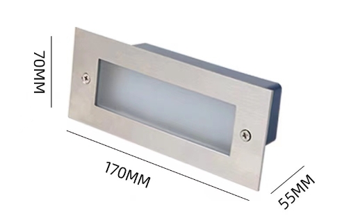 Model B,5W,cuthole size:155*55*50mm