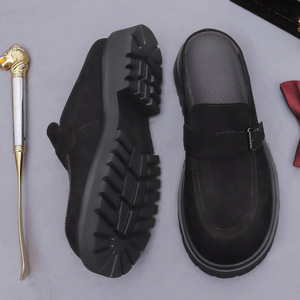 Chaussures décontractées élégantes et luxueuses faites à la main, grande taille, nouvelles chaussures de ville tendance, style italien, chaussures en cuir pour homme - Product Image 4