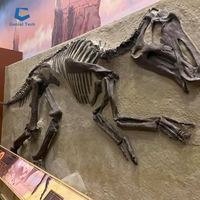 Fabricant de squelettes de dinosaures de Zigong, squelette de dinosaure mural