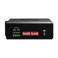 Industrial MQTT Gateway 16 puertos serie a Ethernet TCP IP convertidor RS485 RS232 RS422 servidor con SNMP