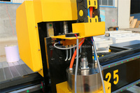 Hobby CNC Router reserveonderdelen enkelvoudige spindelmotor met 5,5 kW waterkoeling NC Studio & Syntec besturing & pomp 1300x2500mm