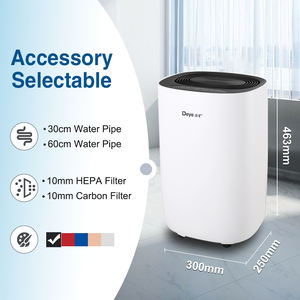 Purificador de aire comercial de bajo ruido de 12L, <span class=keywords><strong>deshumidificador</strong></span> doméstico portátil, 1 unidad - Product Image 5