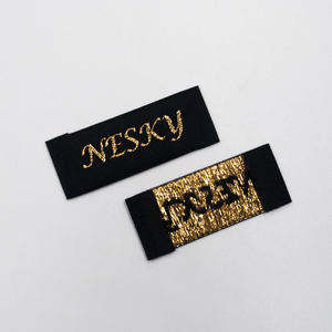 맞춤형 사이즈 직조 폴리에스터 의류 라벨 (롤 옵션 포함) 유니폼 및 보안 의류용 - Product Image 5