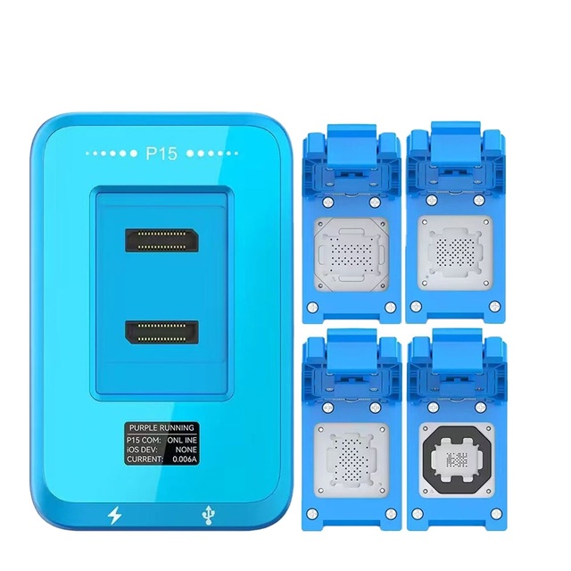 JCID JC P15 Hard Disk Programmer for IPhone 6-15 Pro MAX NAND SYSCFG Data Modification & Write With BGA60/70/110/315 Nands Tools