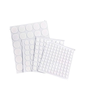 Transparente Acryl-Klebepunkte Spurlose Montage-Aufkleber Abnehmbare Klebende Doppelseitige Runde Nano-Gel-Matten für Holz, Glas