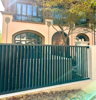 Panneaux de clôture en aluminium sur mesure avec persiennes |   Modernes pour la cour, la piscine, le patio, le bricolage |   Usine de fabrication OEM