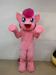 Funtoys quantité minimale de commande personnalisé rose licorne poney Pinkie <span class=keywords><strong>Pie</strong></span> cheval mascotte costume noël fantaisie poney robe Halloween pour adulte 1 pièce - Product Image 4