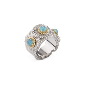 <span class=keywords><strong>Anello</strong></span> <span class=keywords><strong>margherita</strong></span> in argento Sterling da donna di fascia alta italiana <span class=keywords><strong>con</strong></span> agata rosa opale blu certificato CNAS per gli anniversari nuovo arrivo - Product Image 1