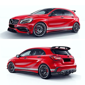 Kit Carrozzeria Stile AMG A45 per <span class=keywords><strong>Mercedes</strong></span> <span class=keywords><strong>Benz</strong></span> Classe <span class=keywords><strong>A</strong></span> 2013-2018, Aggiornamento Pacchetto Prestazioni - Product Image 1