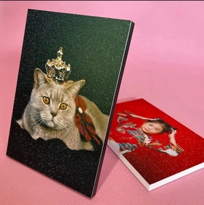 2025 thiết kế mới 9mm dày Hội Đồng Quản trị A0 A1 A2 A3 A4 A5 đen trắng với keo dán ảnh bằng gỗ khung hình ảnh khung - Product Image 2