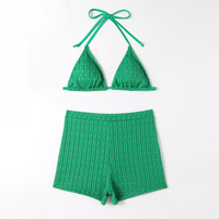 Maillot de bain modeste Bikinis Mujer de haute qualité fabriqué en usine Triangle Stripper Dames Sexy Bikini hebdomadaire pour les femmes