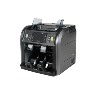 Contador de Billetes YS-958 con Dos Bolsillos, Contador de Valor de Efectivo con Impresión Térmica, Máquina Contadora de Billetes - Product Image 2