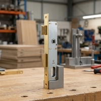 Corps de serrure de porte à mortaise étroit marché hongrois pour porte en aluminium