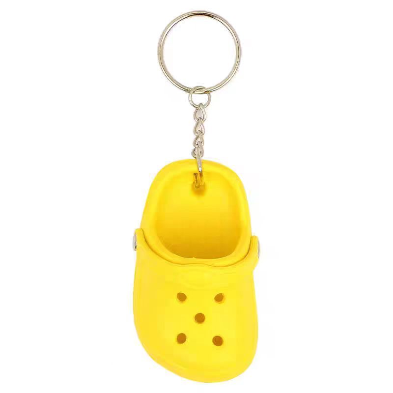 ZP Wholesale Mini Slippers Keychain Plastic