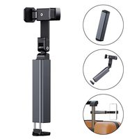 Takenoken aluminium multifonctionnel support de support de téléphone portable universel pliable réglable bureau Mobile avion support lit fort