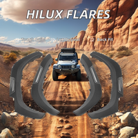 2021-2023 Toyota Hilux Revo Kits de carrosserie avec couche grise Surface Fender Flares Accessoires de passage de roue
