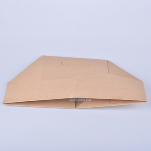 Tek kullanımlık kağıt kahve bardağı kraft karton paket kahve kupası tutacağı taşıyıcı saplı - Product Image 2