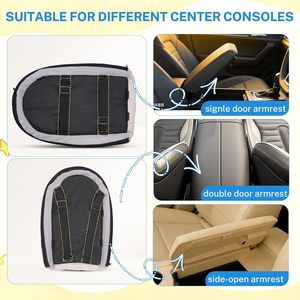 Center Console Dog <b>Car</b> Seat <b>for</b> Small Dogs and Puppies 5-13Lbs, Ideal <b>Armrest</b> Booster <b>Car</b> Travel Seat with Safety Protection Sea - Product Image 3