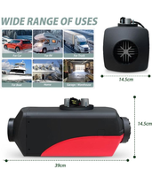 Nouveau Chauffage Diesel Portable 12V 24V pour Camion, Chauffage de Stationnement 2KW 5KW, Systèmes de Climatisation avec Télécommande
