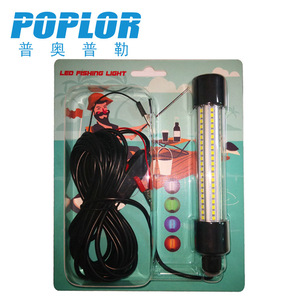 Lampe de pêche LED Poplor 13W IP68 étanche DC 12V à couleur variable pour bateau et rivière - Product Image 4