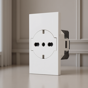 Prise murale Schuko ZEN Line 2P+T 16A blanche - Product Image 3