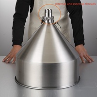Machine de remplissage de cylindres de pâte liquide, pneumatique, électrique, semi-automatique, pour l'industrie alimentaire, avec trémie d'alimentation 316 et seau personnalisé