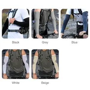 GOLOVEJOY HB39 Custom Sun Uv Protection Compression Bike Sport Arm Sleeve For Cycling Men Women