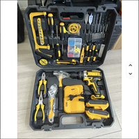 Kit d'outils multifonctionnels pour la maison WANKE TOOLS, perceuse sans fil, kit combiné, ensemble d'outils pour le travail du bois