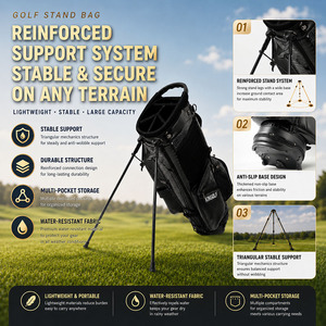 Nouveau <span class=keywords><strong>sac</strong></span> <span class=keywords><strong>de</strong></span> <span class=keywords><strong>golf</strong></span> à motif crocodile, <span class=keywords><strong>de</strong></span> haute qualité, imperméable, en PU, portable, pour hommes et femmes, avec logo personnalisé, <span class=keywords><strong>sac</strong></span> <span class=keywords><strong>de</strong></span> <span class=keywords><strong>golf</strong></span> sur pied - Product Image 4