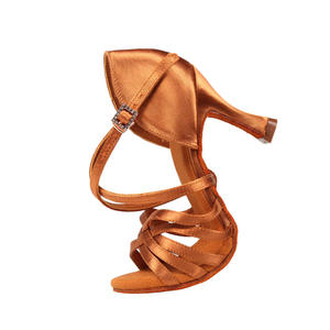 <span class=keywords><strong>Chaussures</strong></span> de danse latine professionnelles à talons hauts, <span class=keywords><strong>chaussures</strong></span> de danse <span class=keywords><strong>Bachata</strong></span> <span class=keywords><strong>Salsa</strong></span> Tango, sandales de danse de salon en satin pour femmes - Product Image 6