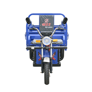 Triciclo de carga eléctrico de 1,5 m con motor de 60V 1000W Triciclo de 3 ruedas con asiento de pasajero Cuerpo abierto para adultos - Product Image 2